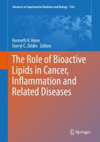 Cover image: The Role of Bioactive Lipids in Cancer, Inflammation and Related Diseases 9783030216368