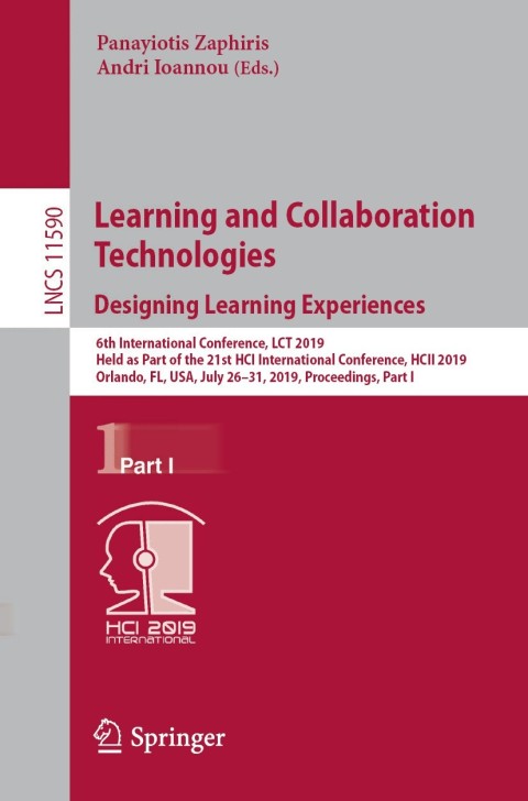 Cover image for book Learning and Collaboration Technologies. Designing Learning Experiences