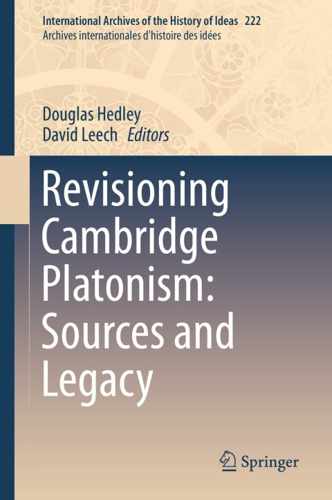 Cover image for book Revisioning Cambridge Platonism: Sources and Legacy