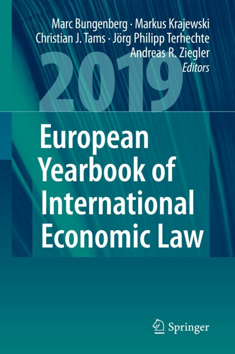 Cover image for book European Yearbook of International Economic Law 2019