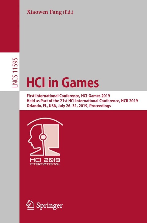 Cover image for book HCI in Games