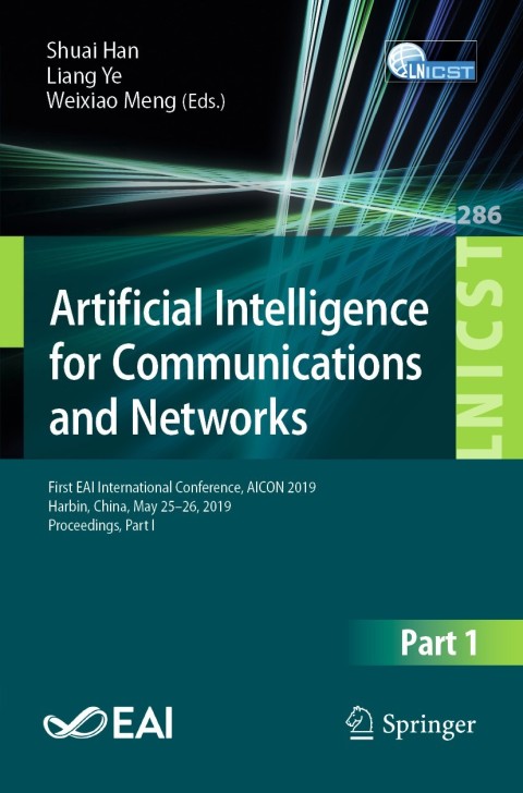 Cover image for book Artificial Intelligence for Communications and Networks