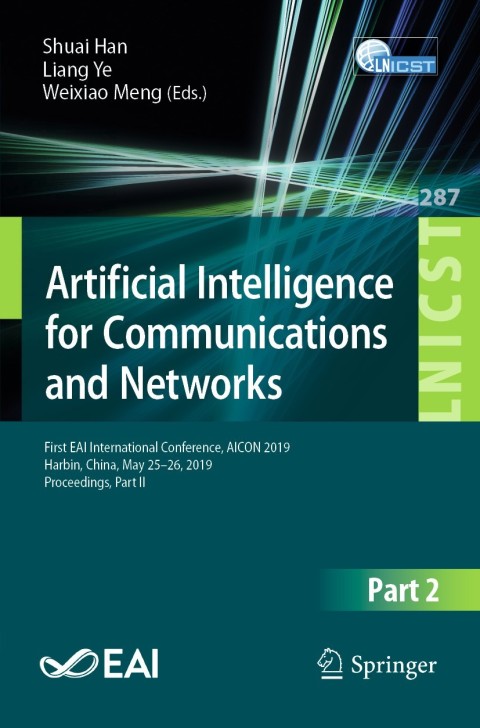 Cover image for book Artificial Intelligence for Communications and Networks