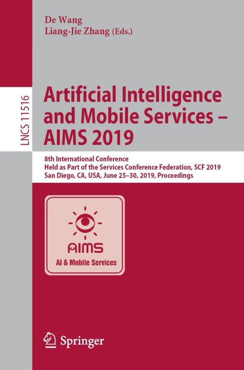 Cover image for book Artificial Intelligence and Mobile Services – AIMS 2019