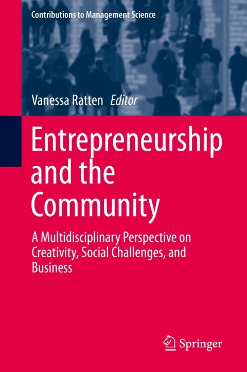 Cover image for book Entrepreneurship and the Community
