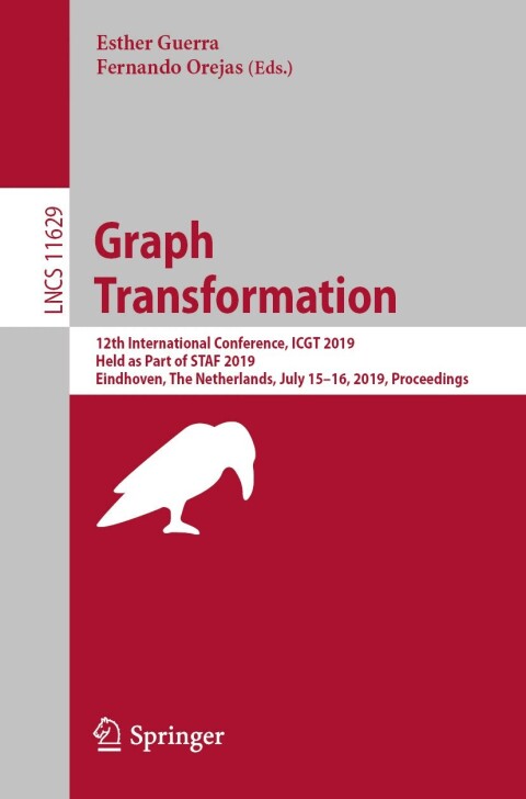 Cover image for book Graph Transformation