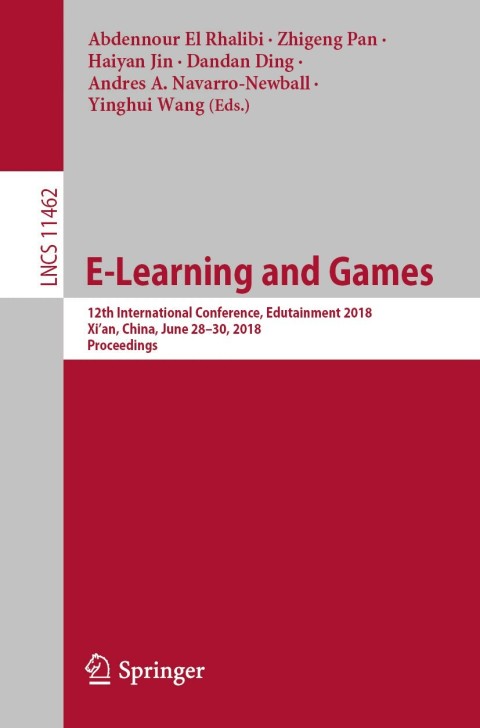 Cover image for book E-Learning and Games