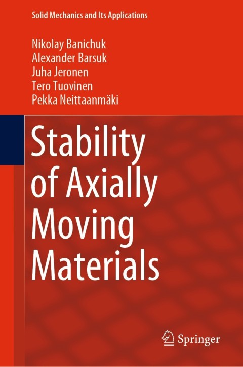 Cover image for book Stability of Axially Moving Materials