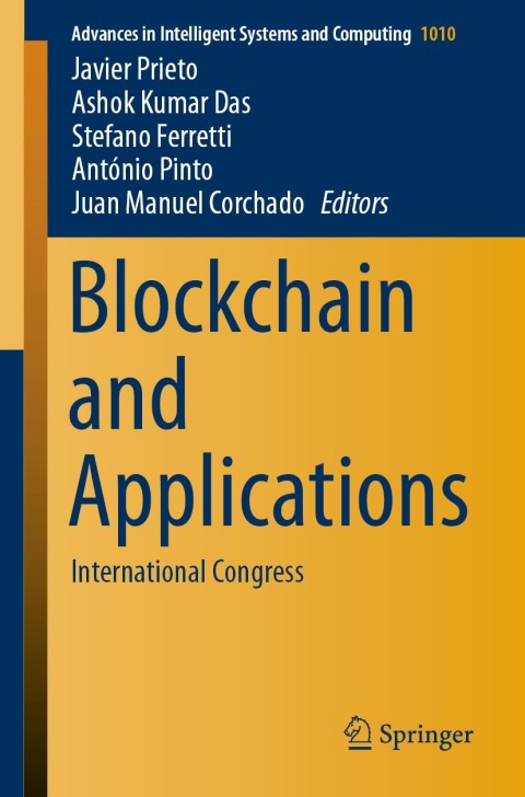 Cover image for book Blockchain and Applications