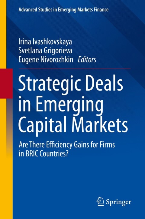 Cover image for book Strategic Deals in Emerging Capital Markets