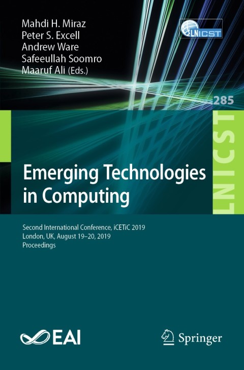 Cover image for book Emerging Technologies in Computing
