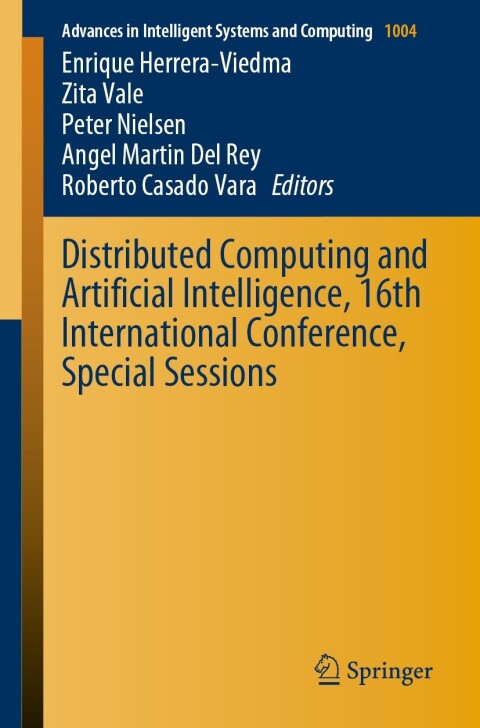 Cover image for book Distributed Computing and Artificial Intelligence, 16th International Conference, Special Sessions