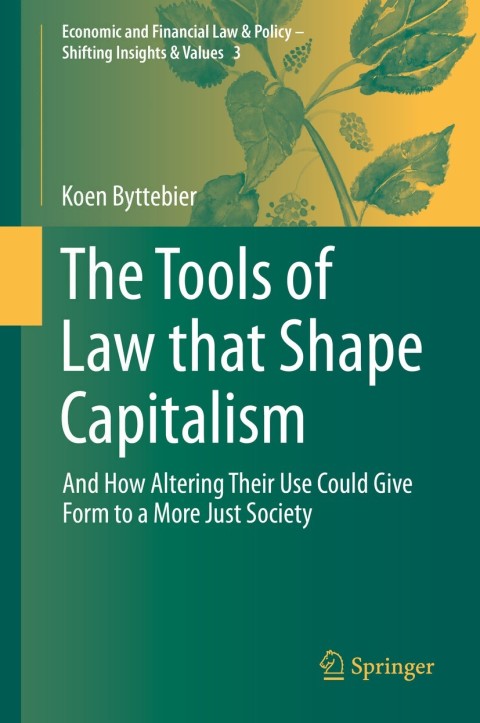 Cover image for book The Tools of Law that Shape Capitalism