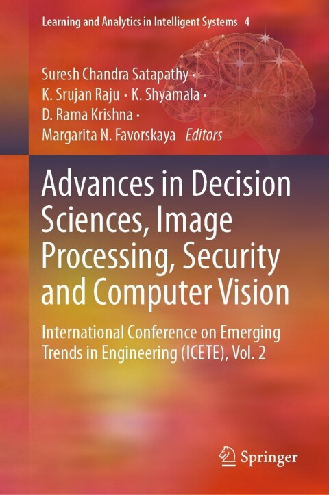 Cover image for book Advances in Decision Sciences, Image Processing, Security and Computer Vision