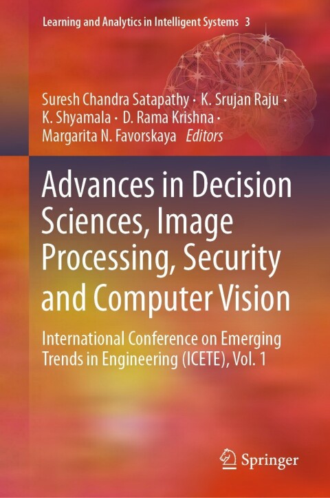 Cover image for book Advances in Decision Sciences, Image Processing, Security and Computer Vision