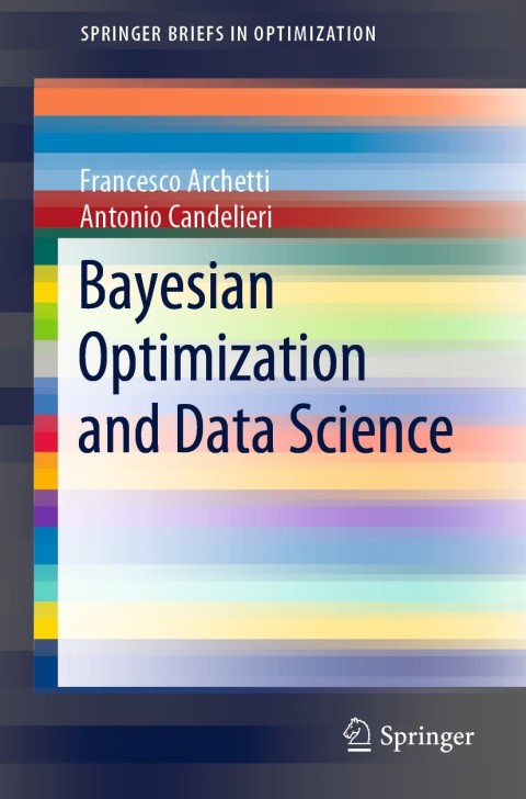 Cover image for book Bayesian Optimization and Data Science
