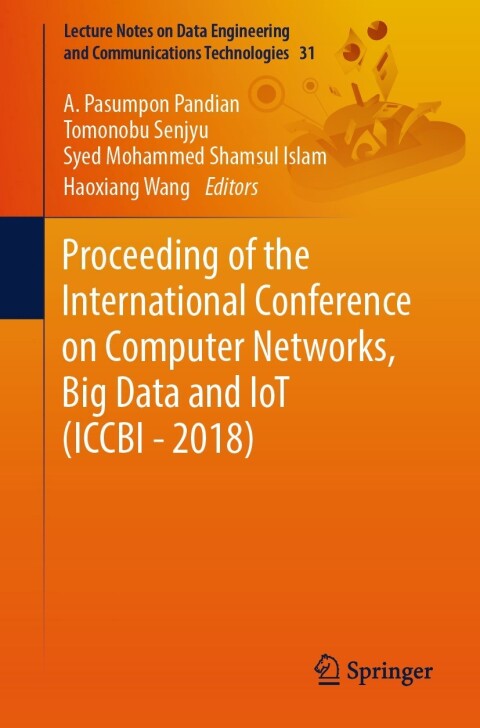 Cover image for book Proceeding of the International Conference on Computer Networks, Big Data and IoT (ICCBI - 2018)