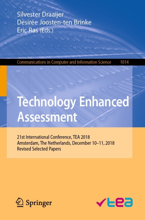 Cover image for book Technology Enhanced Assessment