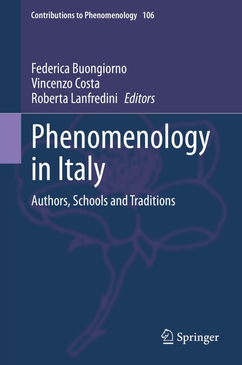Cover image for book Phenomenology in Italy