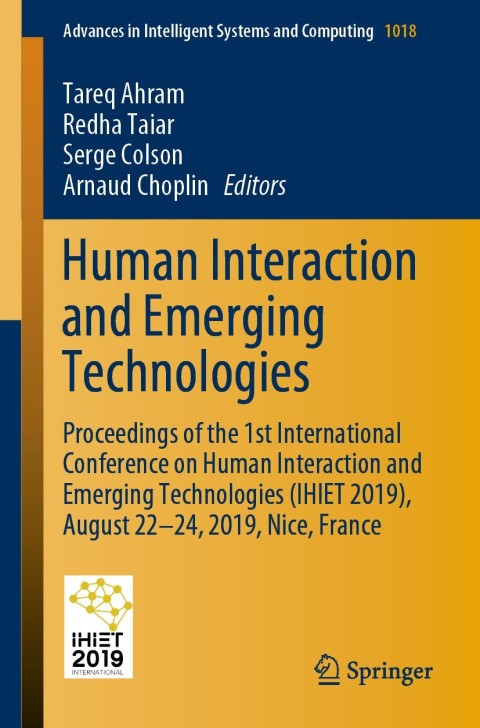 Cover image for book Human Interaction and Emerging Technologies