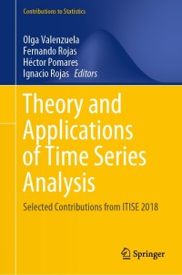 Titelbild: Theory and Applications of Time Series Analysis 9783030260354