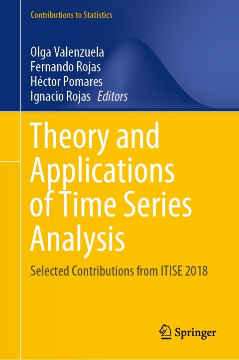 Cover image for book Theory and Applications of Time Series Analysis