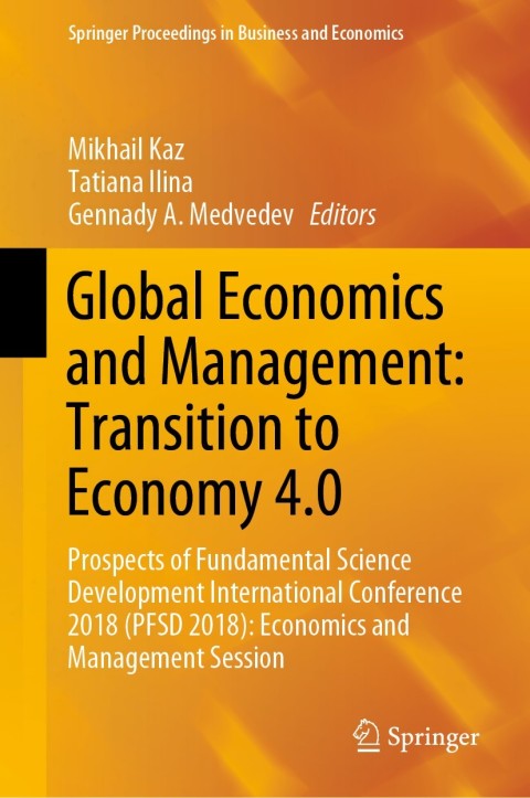 Cover image for book Global Economics and Management: Transition to Economy 4.0
