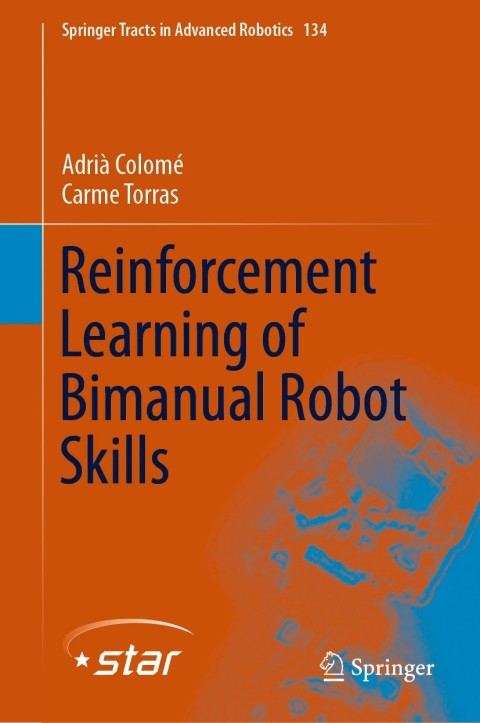 Cover image for book Reinforcement Learning of Bimanual Robot Skills