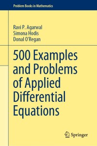 Cover image: 500 Examples and Problems of Applied Differential Equations 9783030263836