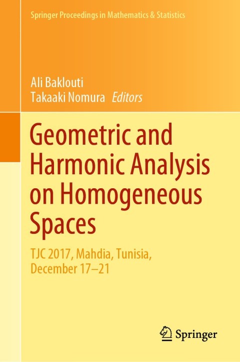 Cover image for book Geometric and Harmonic Analysis on Homogeneous Spaces