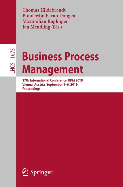Cover image for book Business Process Management