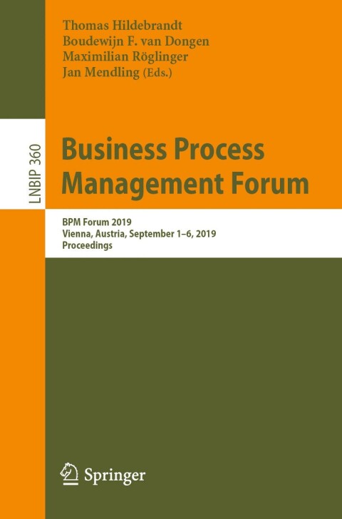 Cover image for book Business Process Management Forum
