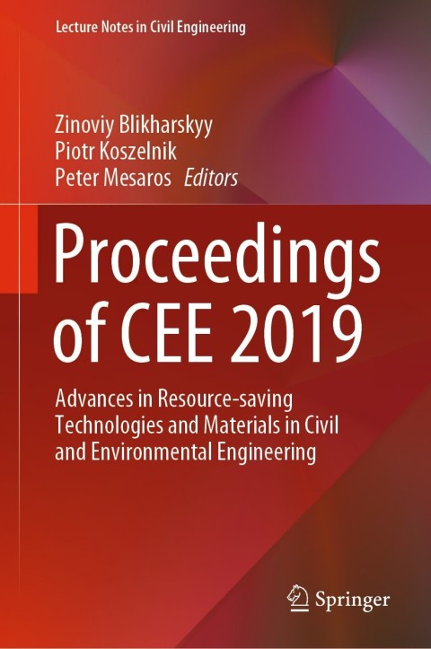 Cover image for book Proceedings of CEE 2019