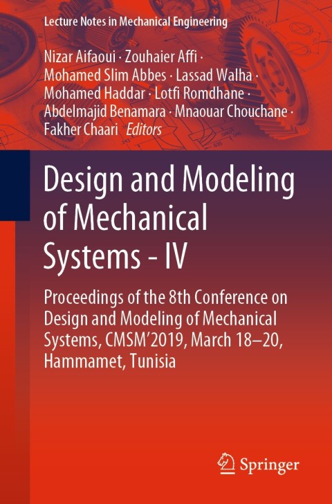 Cover image for book Design and Modeling of Mechanical Systems - IV