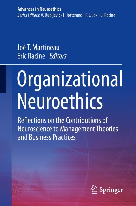 Cover image for book Organizational Neuroethics