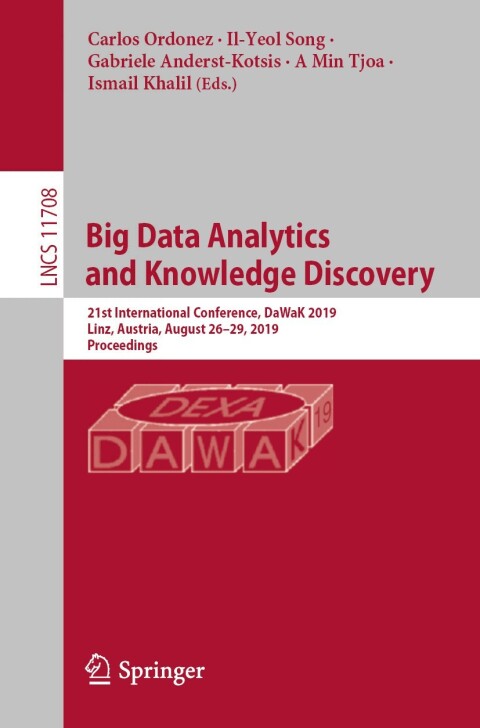 Cover image for book Big Data Analytics and Knowledge Discovery