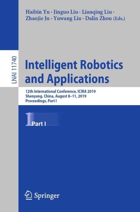 Cover image for book Intelligent Robotics and Applications