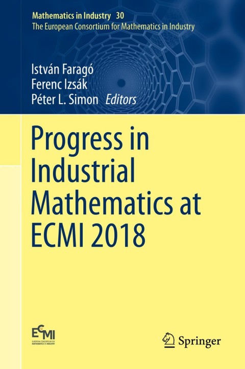 Cover image for book Progress in Industrial Mathematics at ECMI 2018
