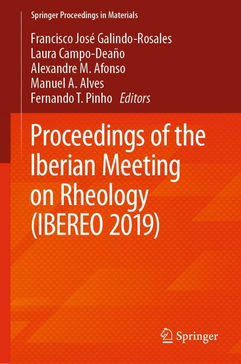 Cover image for book Proceedings of the Iberian Meeting on Rheology (IBEREO 2019)