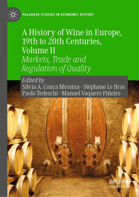 Cover image for book A History of Wine in Europe, 19th to 20th Centuries, Volume II
