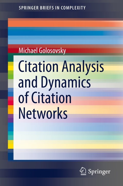 Cover image for book Citation Analysis and Dynamics of Citation Networks