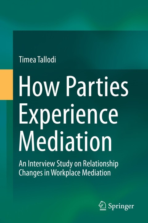Cover image for book How Parties Experience Mediation
