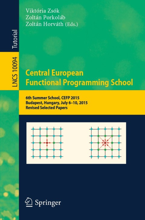 Cover image for book Central European Functional Programming School