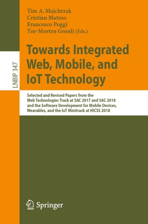 Cover image for book Towards Integrated Web, Mobile, and IoT Technology