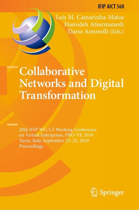 Cover image for book Collaborative Networks and Digital Transformation