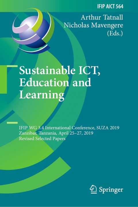 Cover image for book Sustainable ICT, Education and Learning