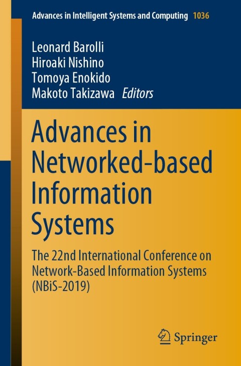 Cover image for book Advances in Networked-based Information Systems