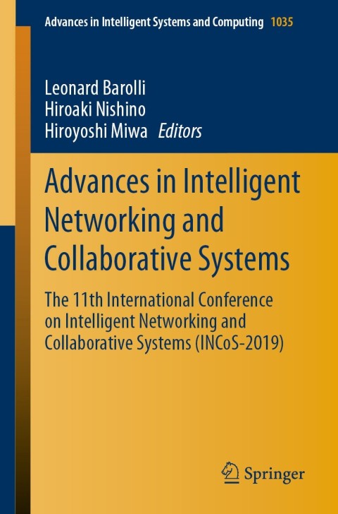 Cover image for book Advances in Intelligent Networking and Collaborative Systems