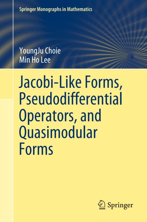 Cover image for book Jacobi-Like Forms, Pseudodifferential Operators, and Quasimodular Forms