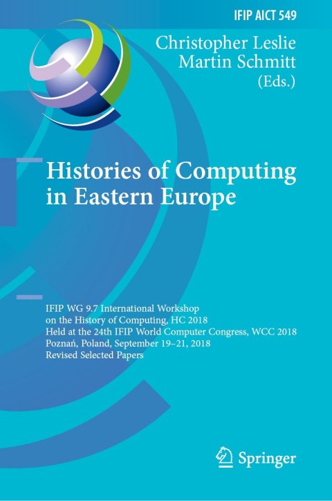 Cover image for book Histories of Computing in Eastern Europe